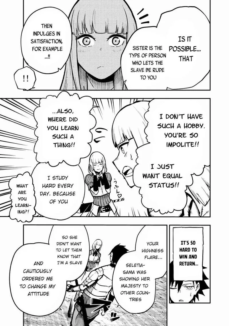 Dorei Tensei: Sono Dorei, Saikyou no Moto Ouji ni Tsuki Chapter 87 page 3