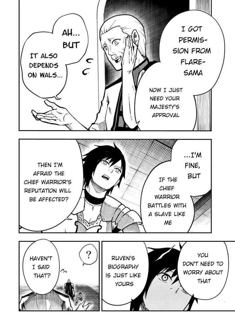 Dorei Tensei: Sono Dorei, Saikyou no Moto Ouji ni Tsuki Chapter 88 page 2
