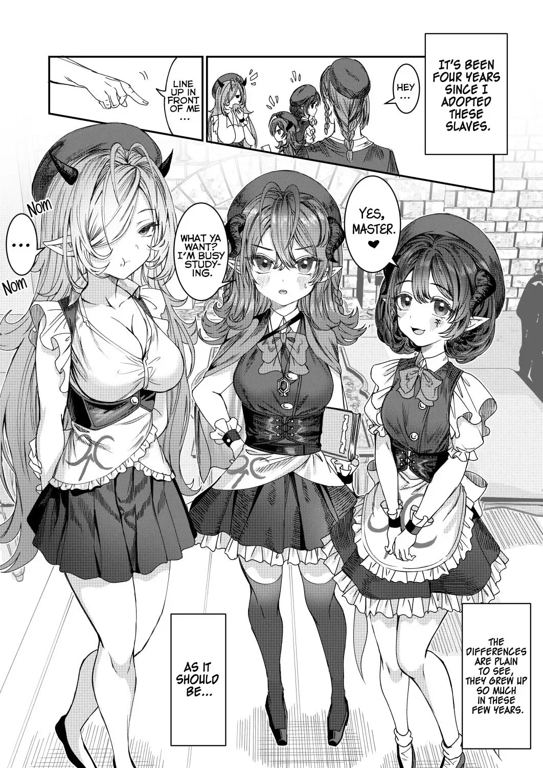 Dorei wo Choukyoushite Harem Tsukuru Chapter 11 page 1