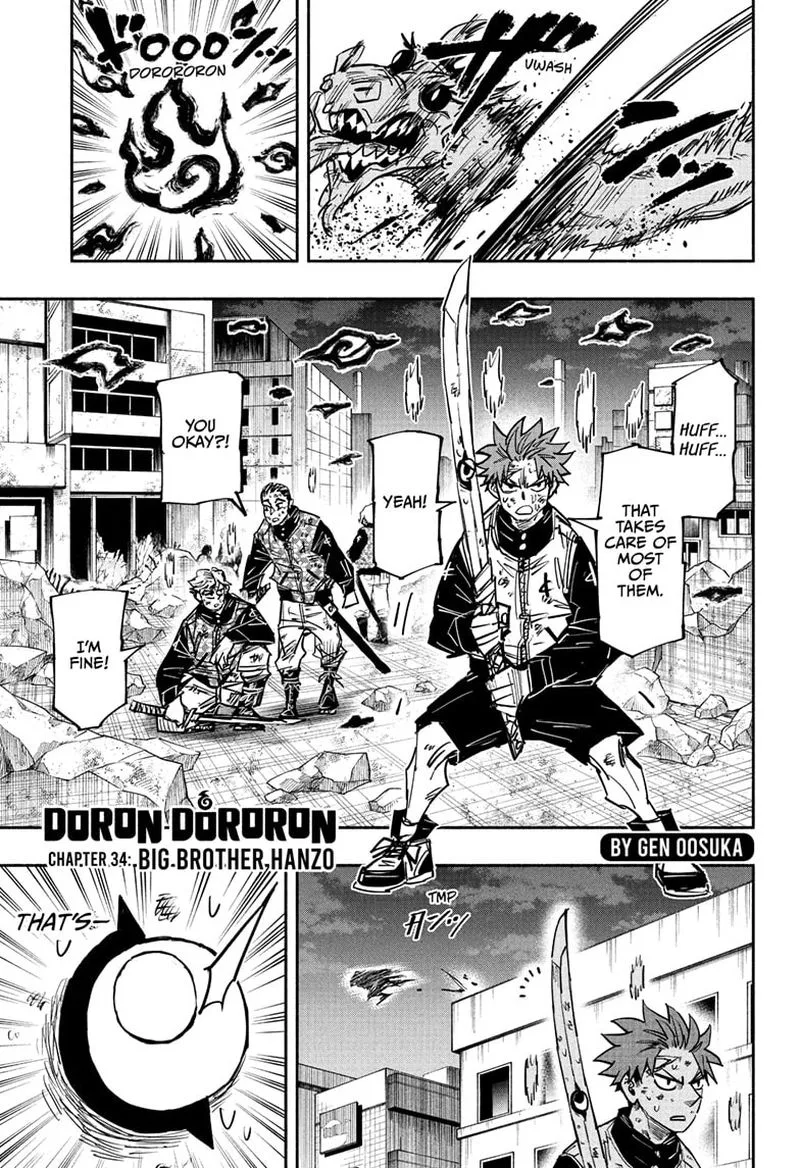 Doron Dororon Chapter 34 page 1