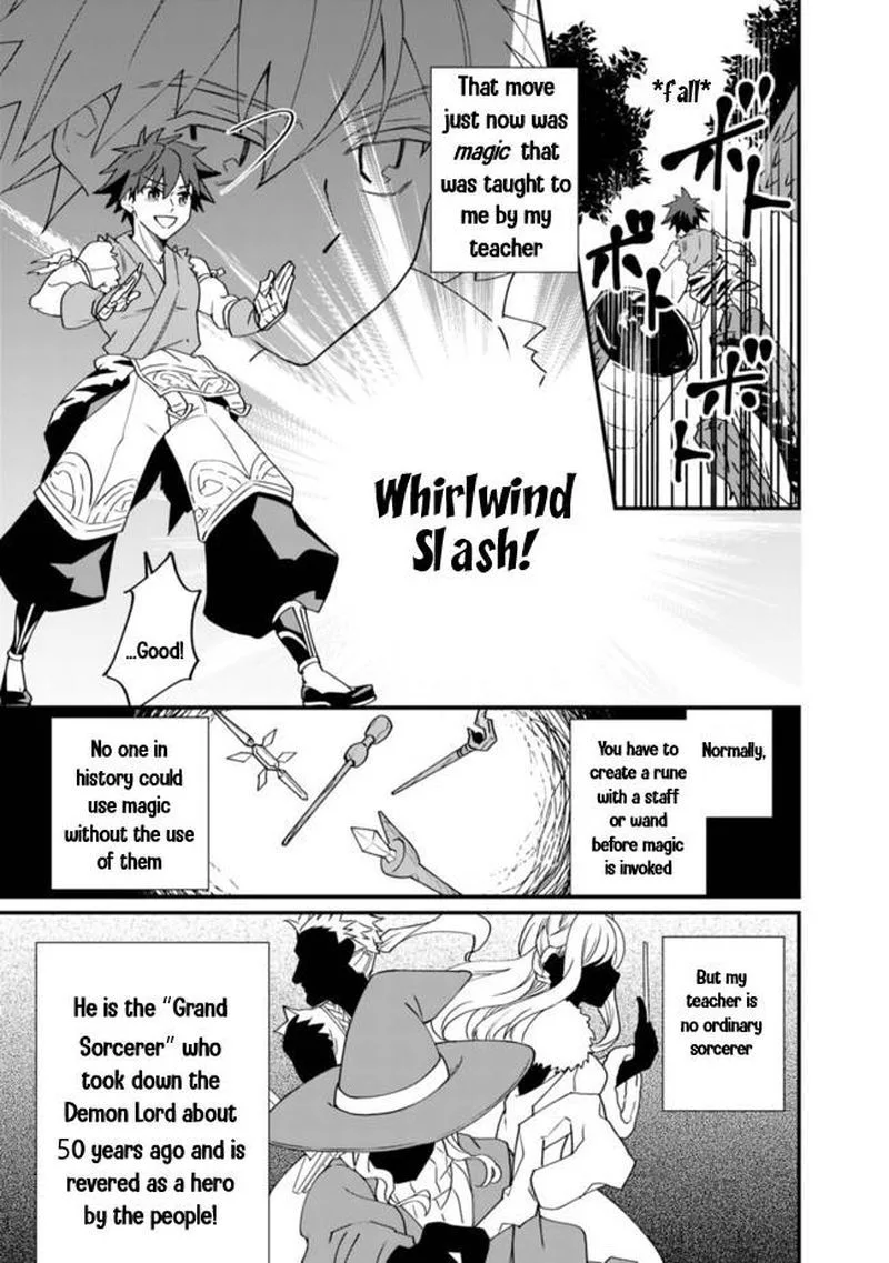 Doryoku Shisugita Sekai Saikyou no Butouka ha, Mahou Sekai wo Yoyuu de Ikinuku. Chapter 1 page 18