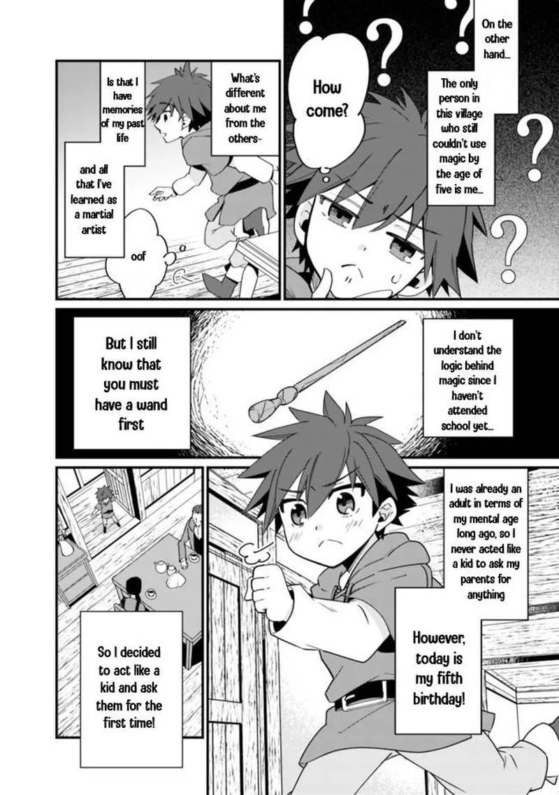 Doryoku Shisugita Sekai Saikyou no Butouka ha, Mahou Sekai wo Yoyuu de Ikinuku. Chapter 1 page 5