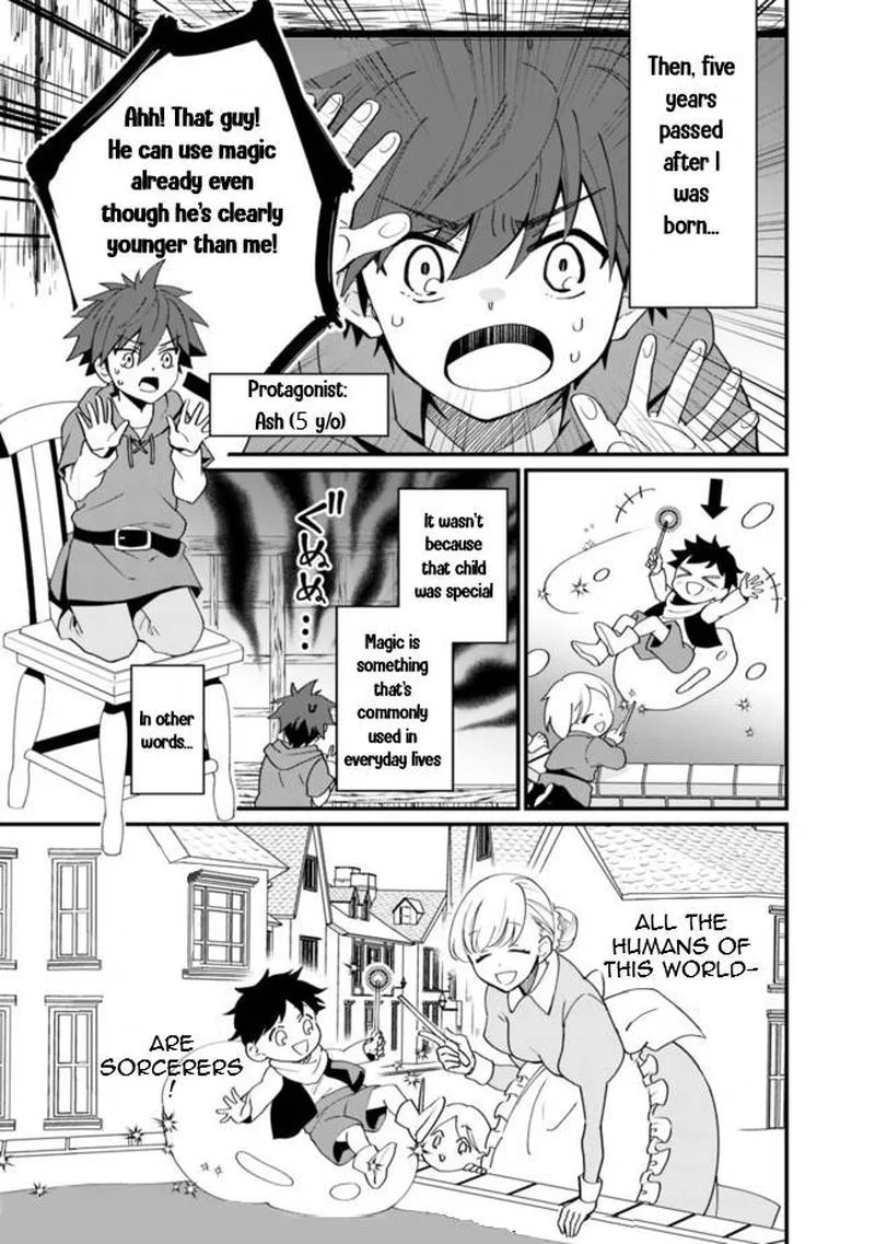 Doryoku Shisugita Sekai Saikyou no Butouka ha, Mahou Sekai wo Yoyuu de Ikinuku. Chapter 1 page 4