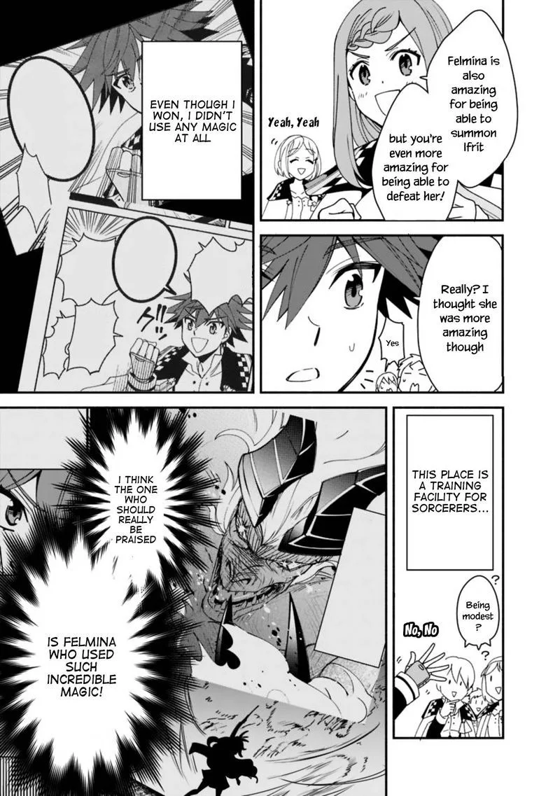 Doryoku Shisugita Sekai Saikyou no Butouka ha, Mahou Sekai wo Yoyuu de Ikinuku. Chapter 7 page 5
