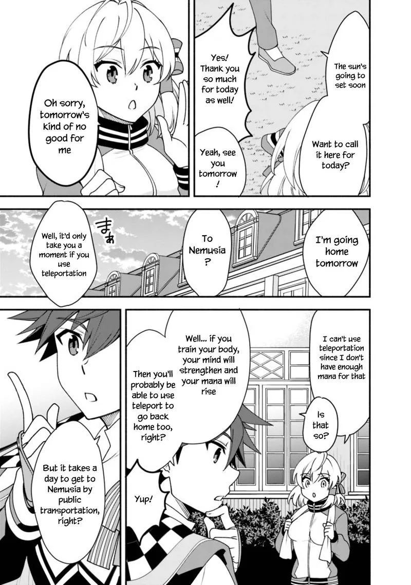 Doryoku Shisugita Sekai Saikyou no Butouka ha, Mahou Sekai wo Yoyuu de Ikinuku. Chapter 9 page 5
