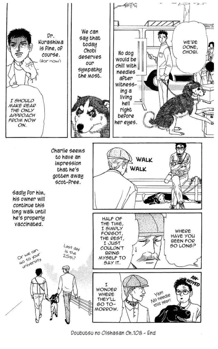 Doubutsu no Oishasan Chapter 108 page 18