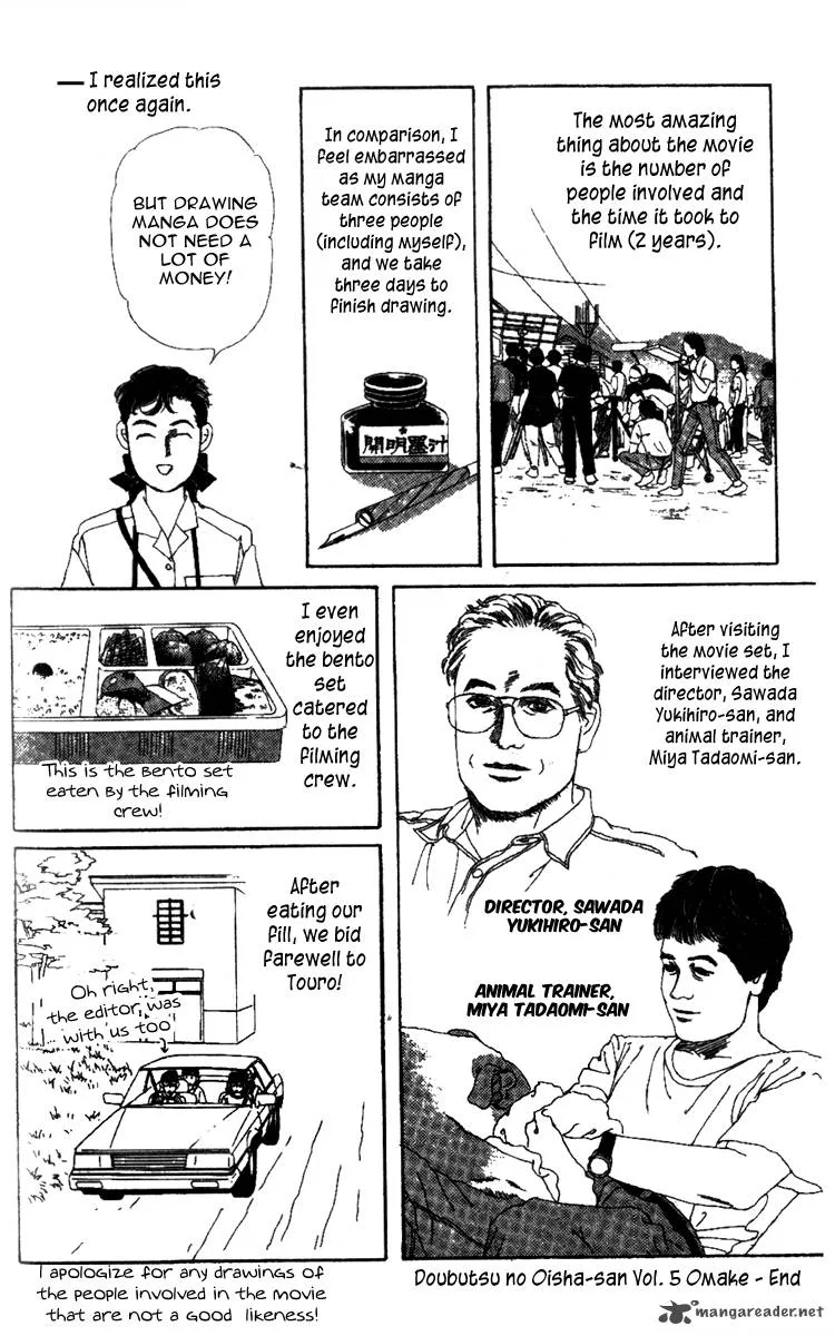 Doubutsu no Oishasan Chapter 52 page 29