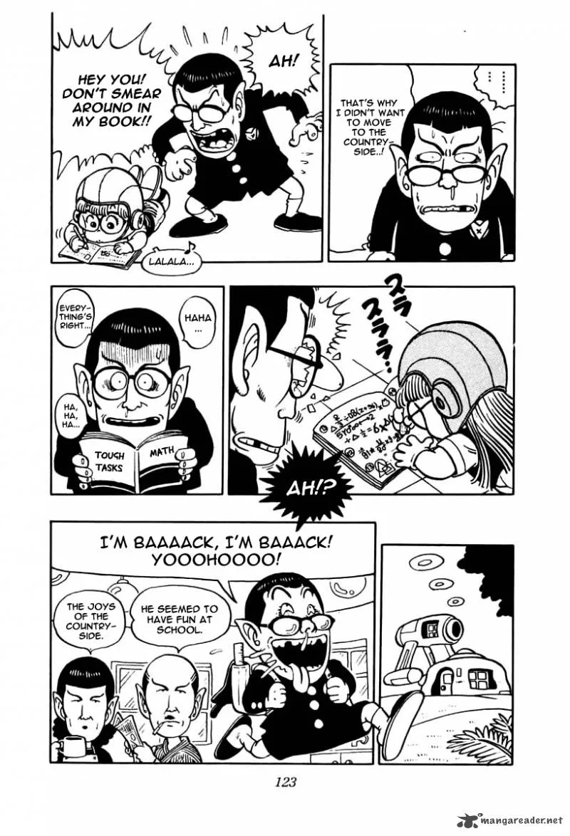 Dr. Slump Chapter 3 page 123