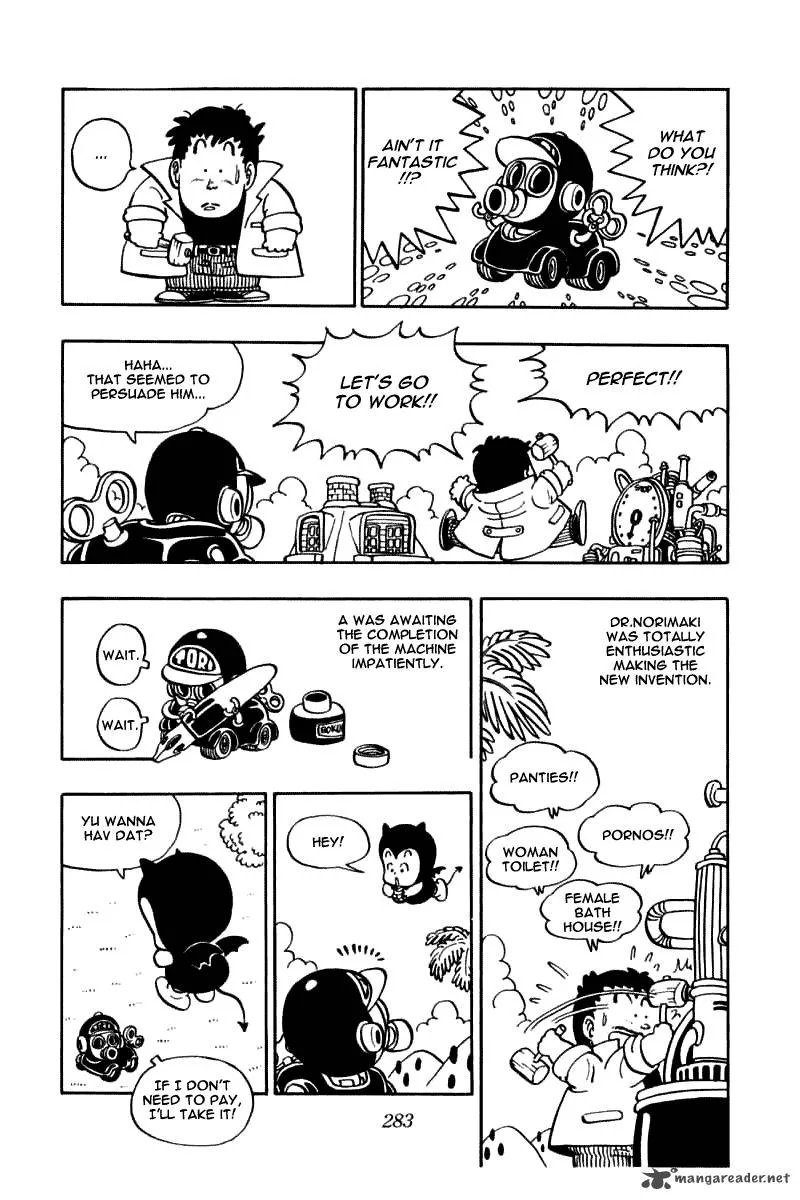 Dr. Slump Chapter 3 page 281