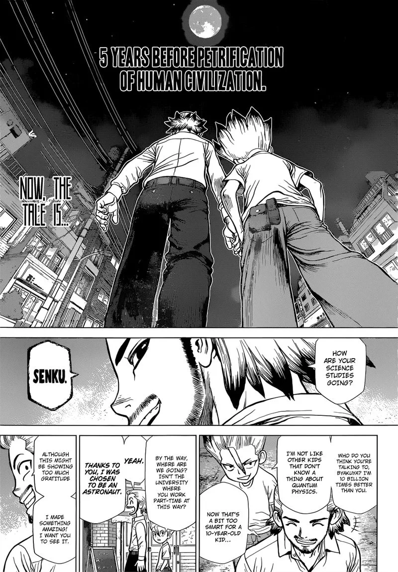 Dr. Stone Reboot: Byakuya Chapter 1 page 2