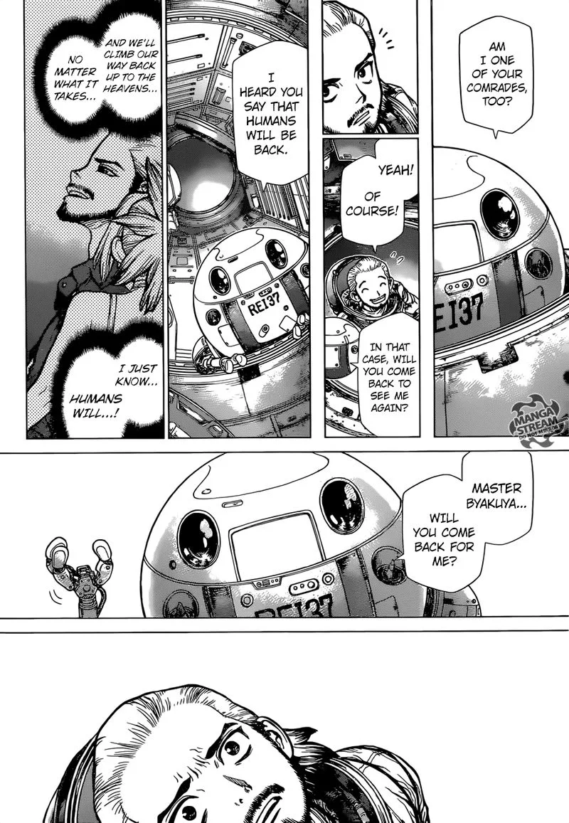 Dr. Stone Reboot: Byakuya Chapter 4 page 15