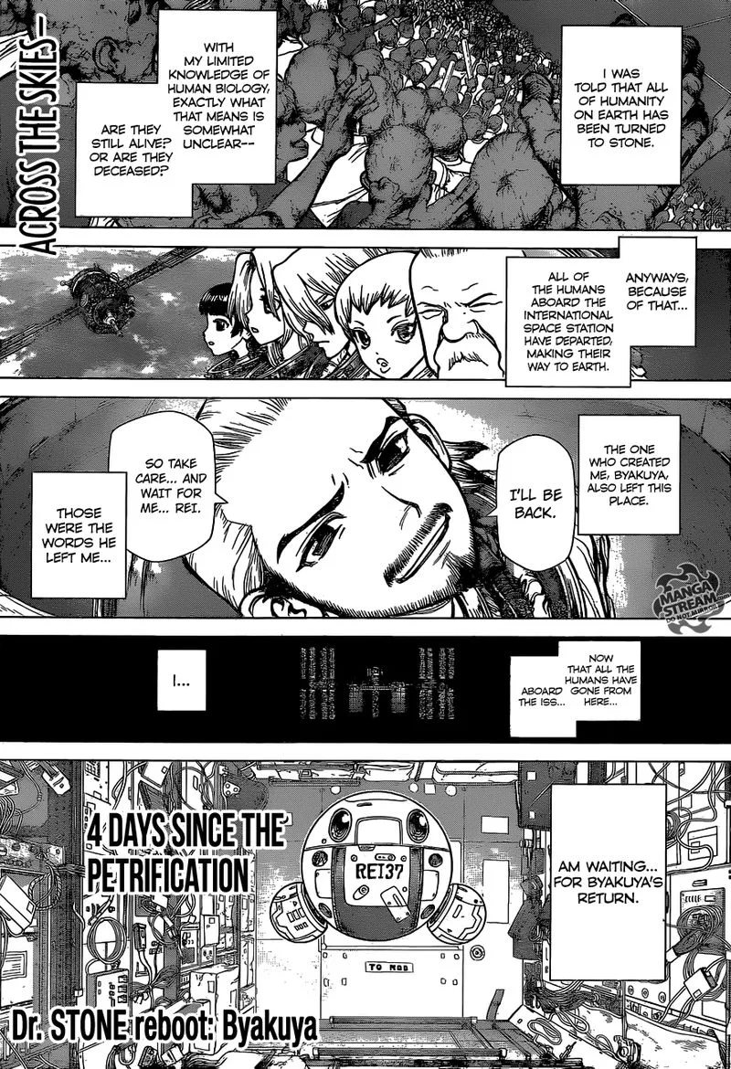 Dr. Stone Reboot: Byakuya Chapter 5 page 1