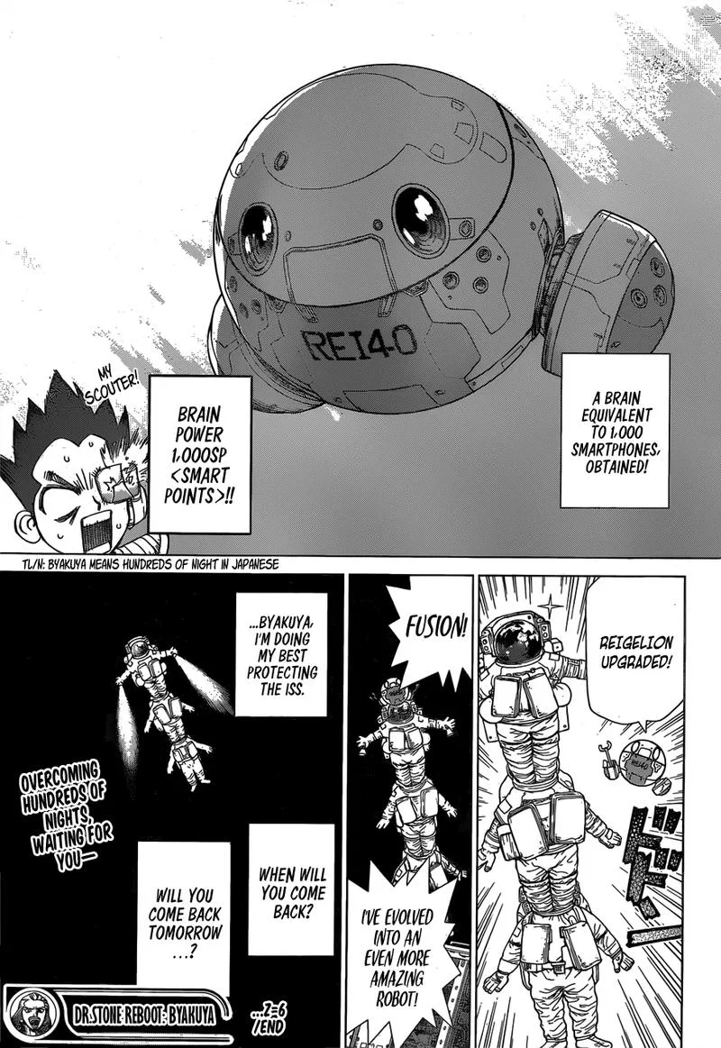 Dr. Stone Reboot: Byakuya Chapter 6 page 18