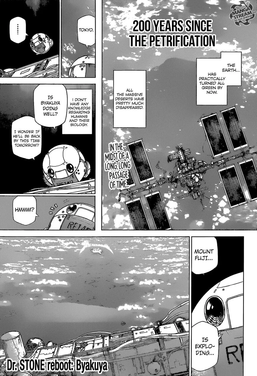 Dr. Stone Reboot: Byakuya Chapter 8 page 1