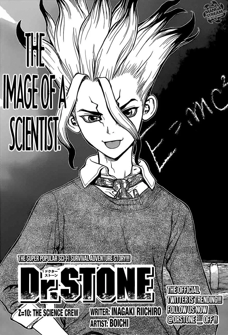 Dr. Stone Chapter 10 page 1