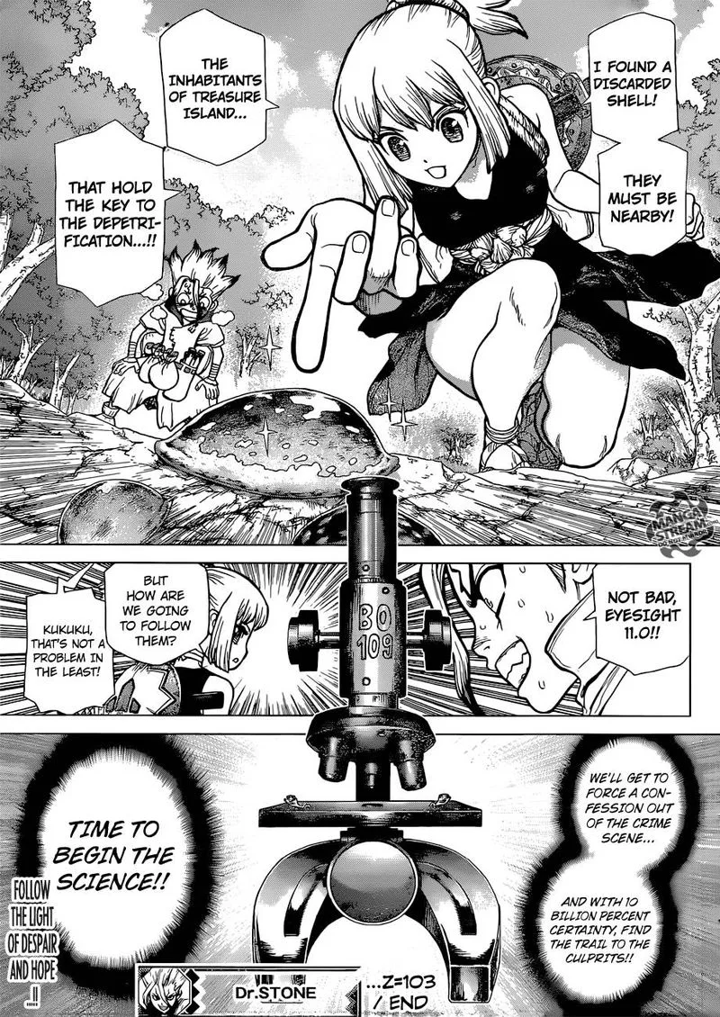 Dr. Stone Chapter 103 page 18