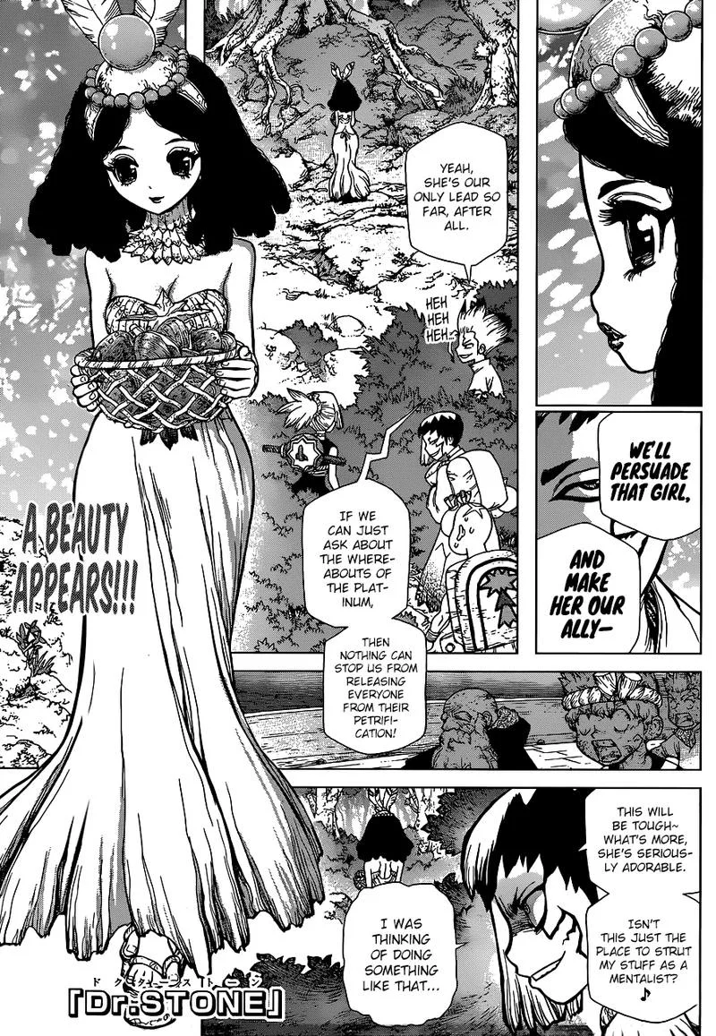 Dr. Stone Chapter 105 page 1