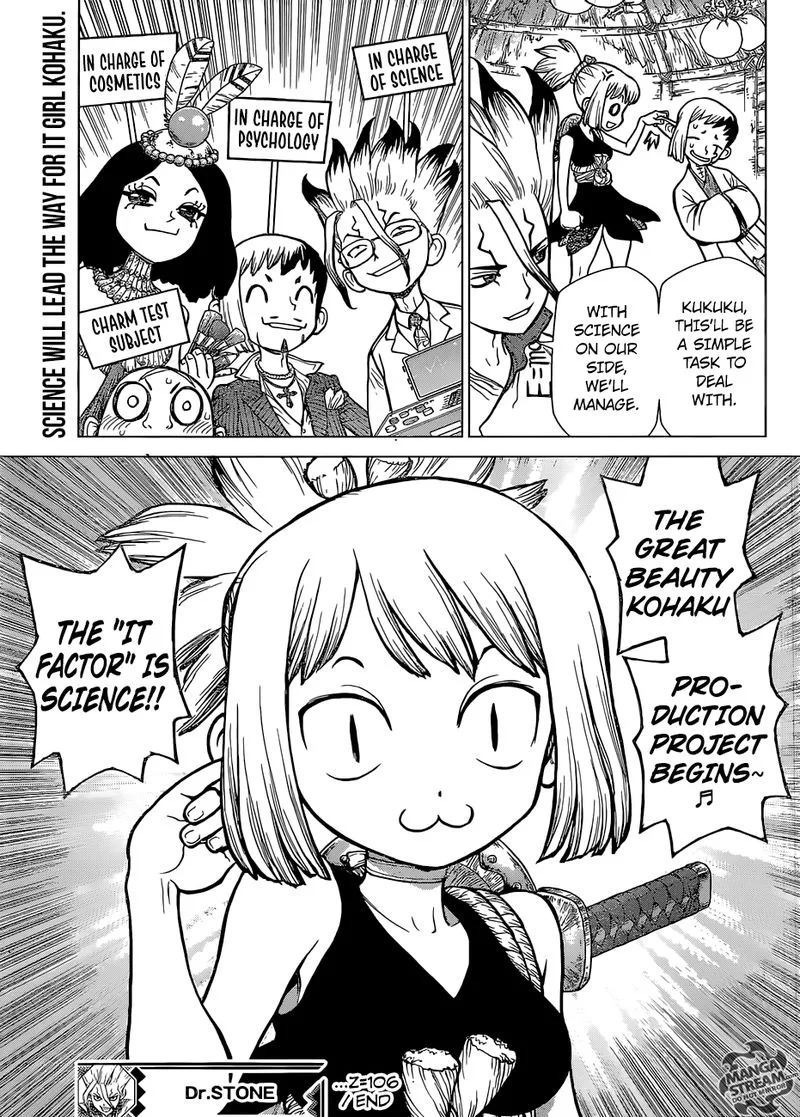 Dr. Stone Chapter 106 page 18