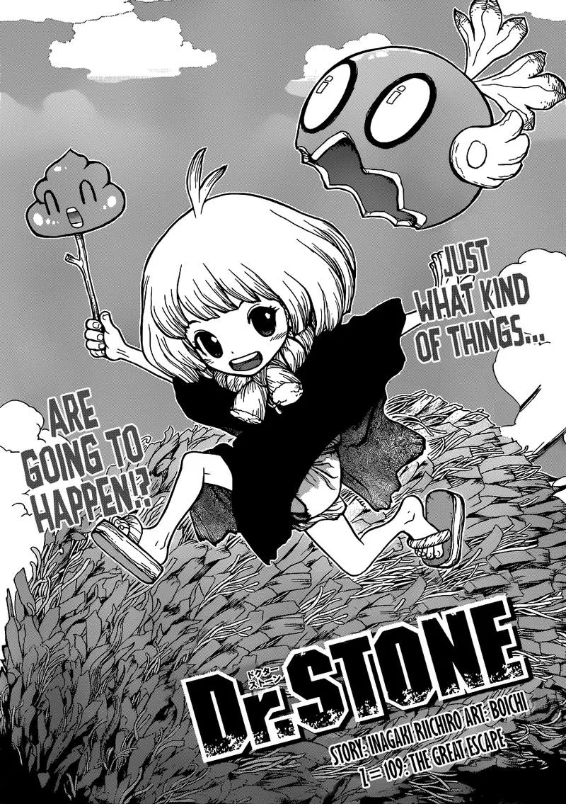 Dr. Stone Chapter 109 page 1