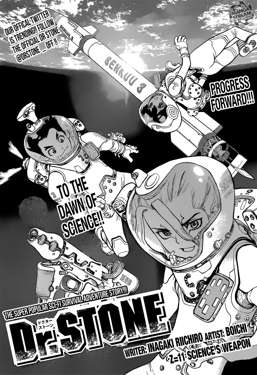 Dr. Stone Chapter 11 page 1