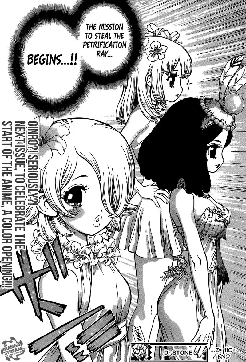 Dr. Stone Chapter 110 page 19