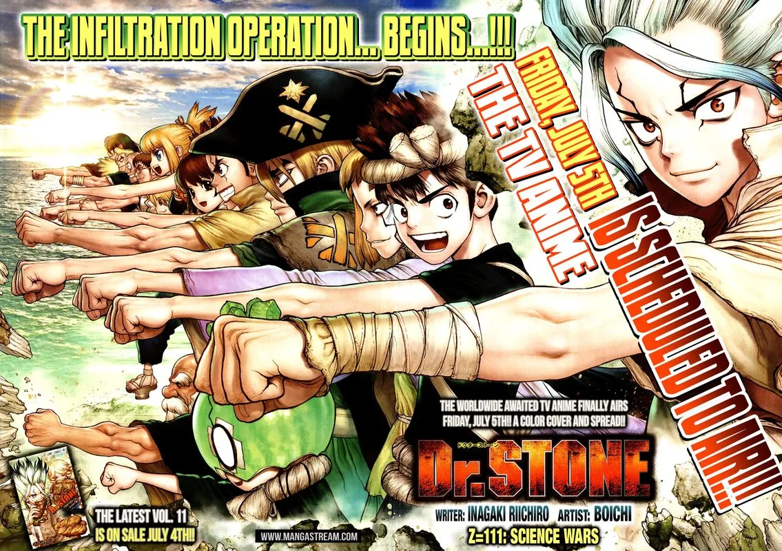 Dr. Stone Chapter 111 page 3