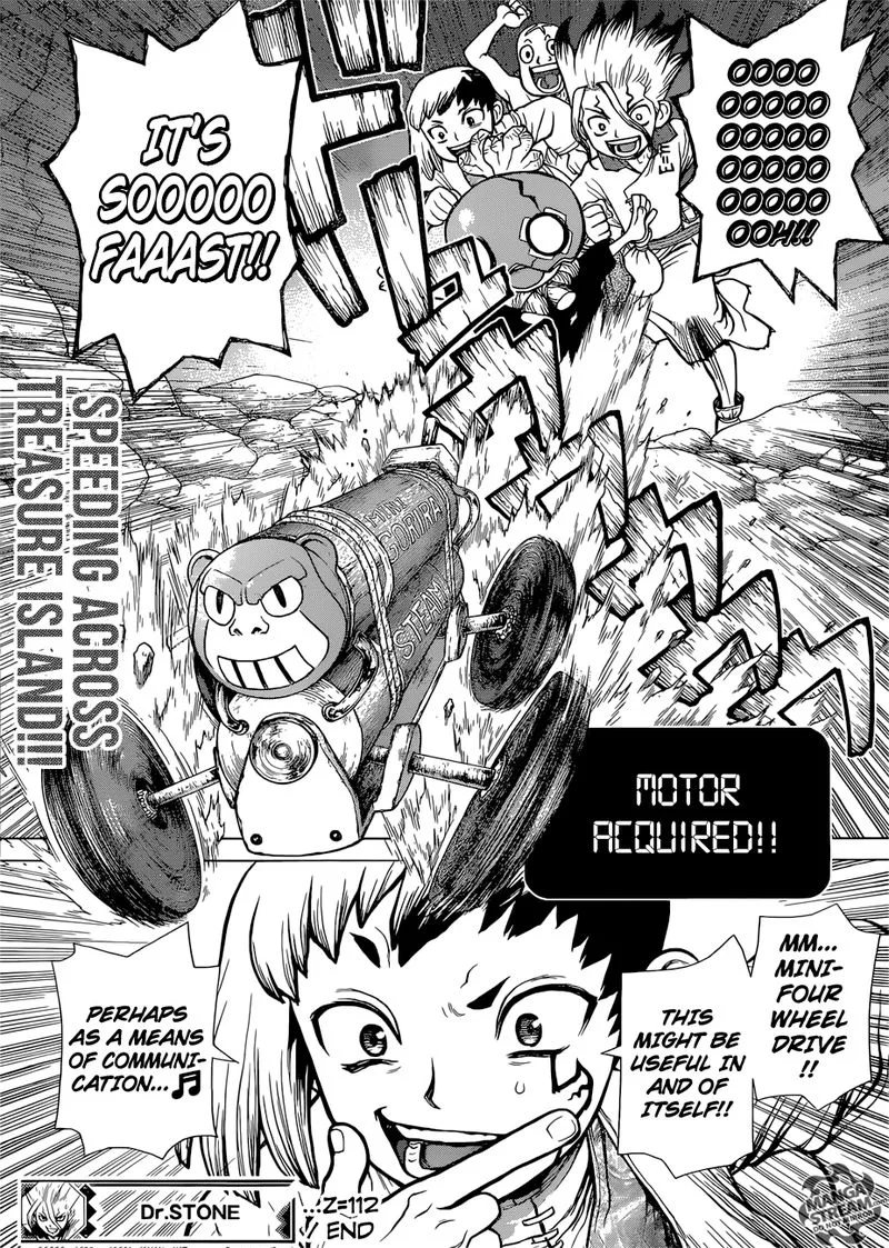 Dr. Stone Chapter 112 page 18