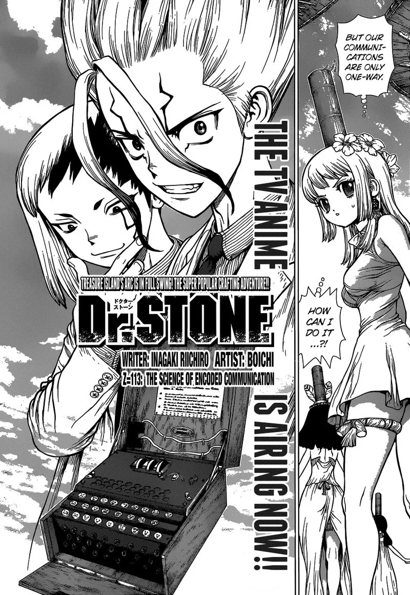Dr. Stone Chapter 113 page 2