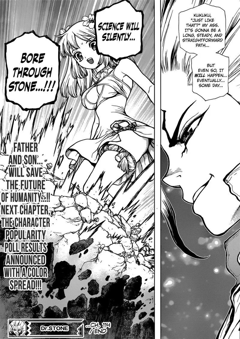 Dr. Stone Chapter 114 page 18
