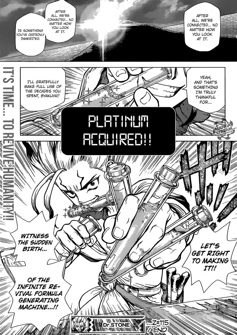 Dr. Stone Chapter 115 page 19