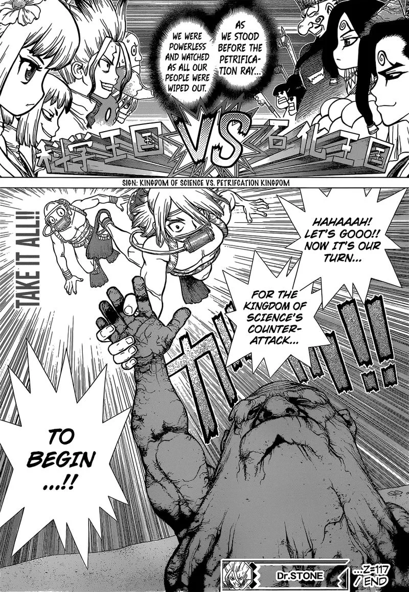 Dr. Stone Chapter 117 page 18