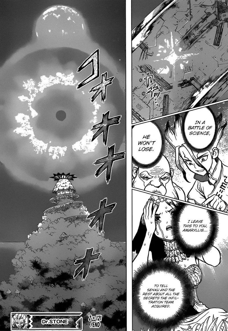 Dr. Stone Chapter 121 page 17