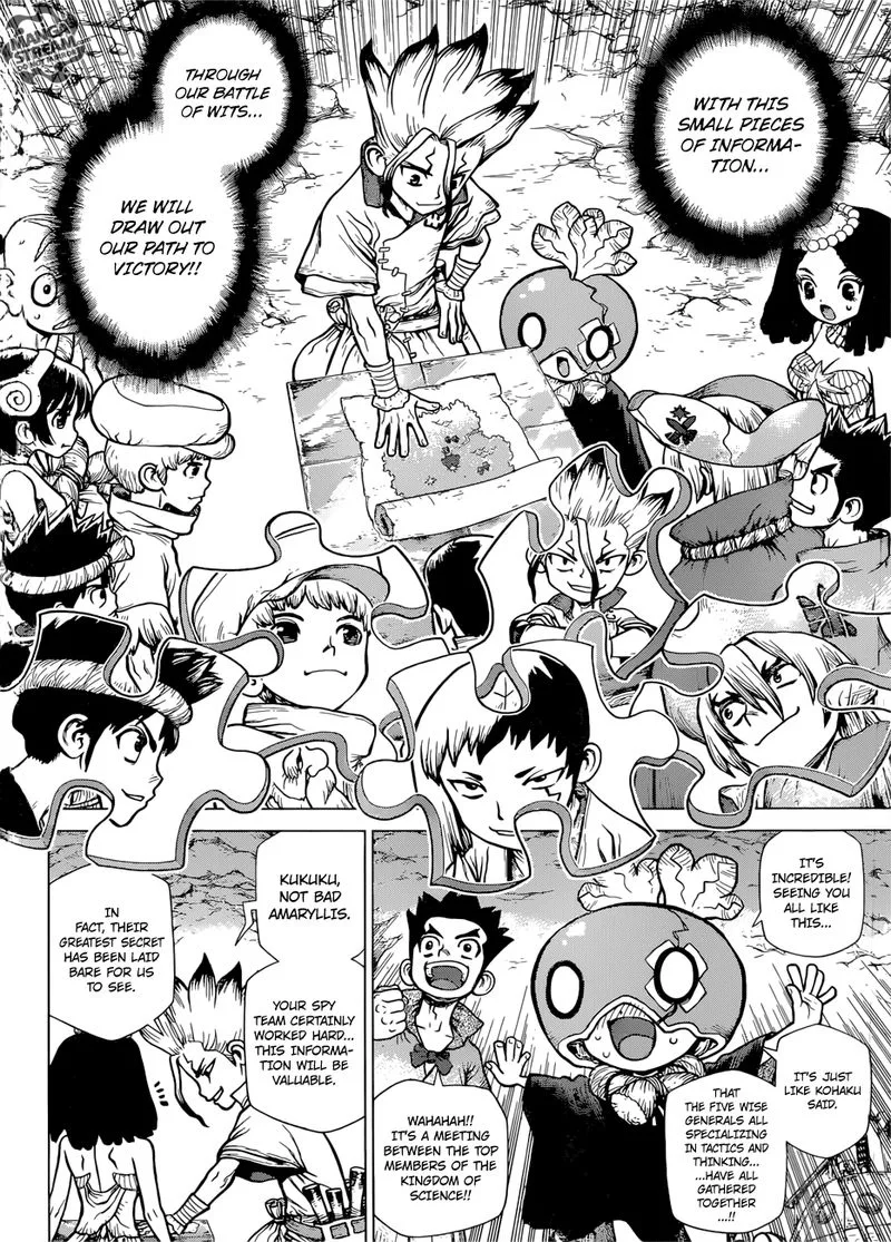 Dr. Stone Chapter 122 page 8