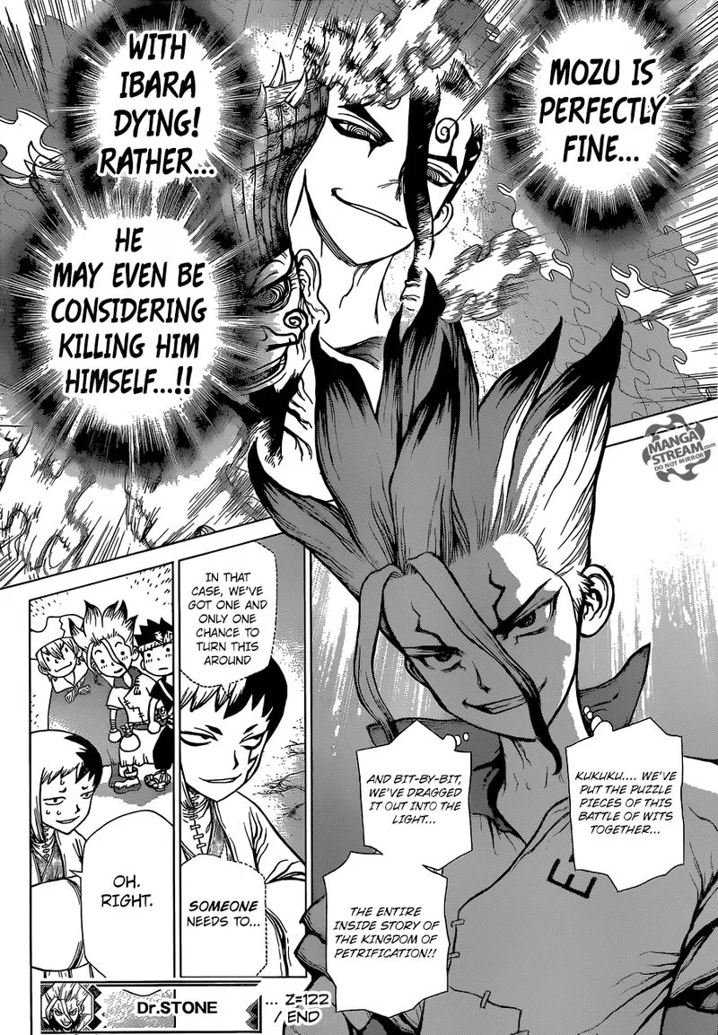 Dr. Stone Chapter 122 page 17
