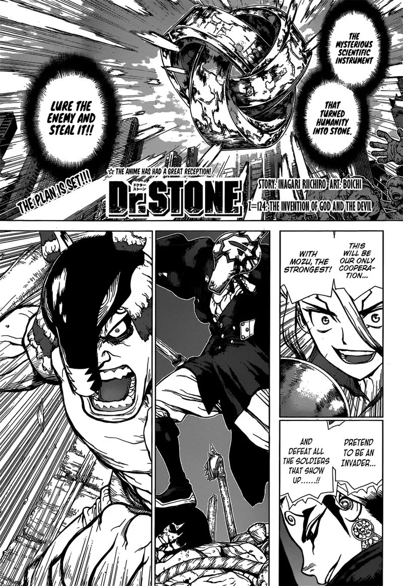 Dr. Stone Chapter 124 page 1