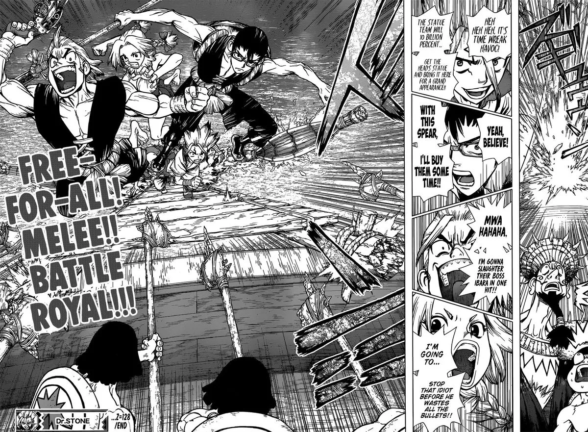 Dr. Stone Chapter 128 page 18