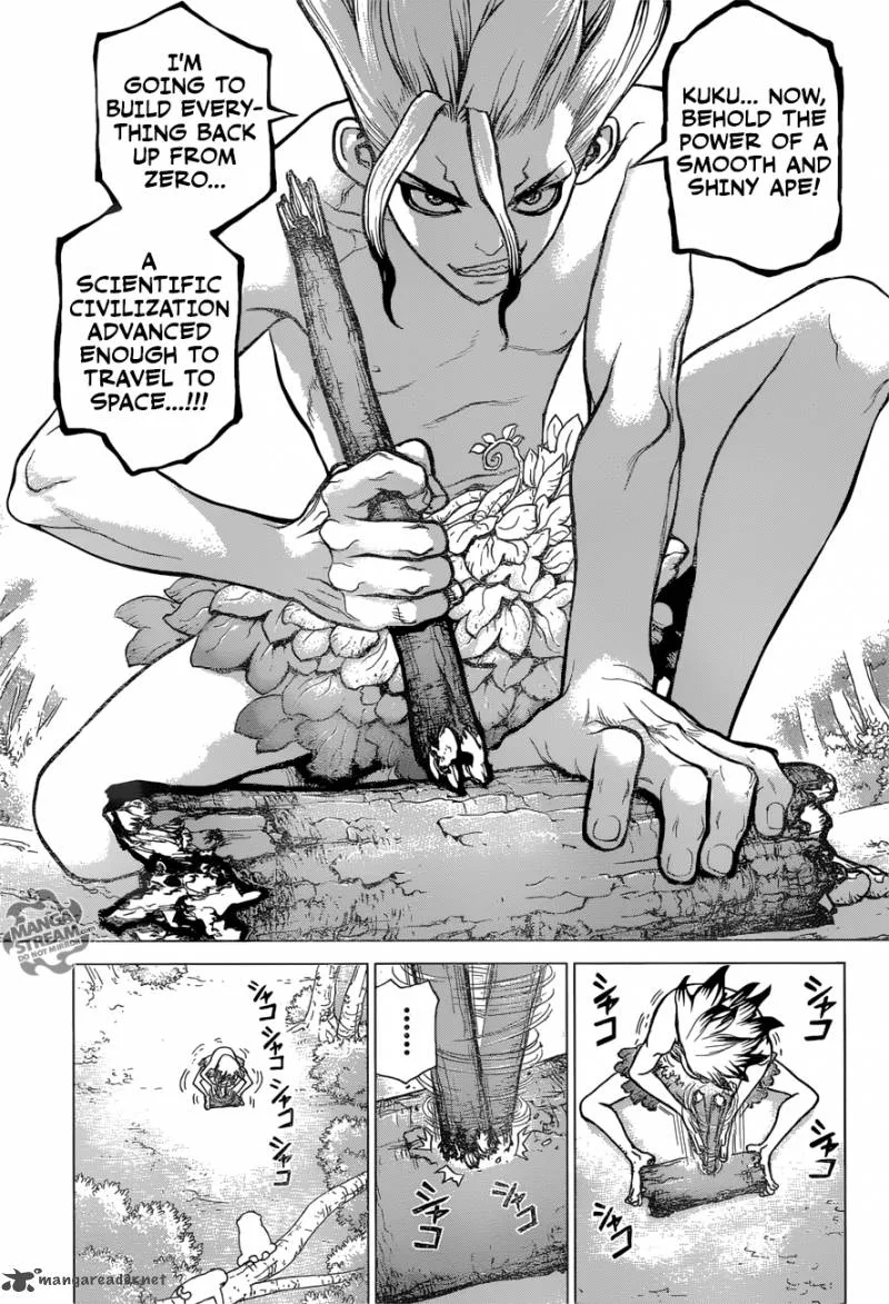 Dr. Stone Chapter 13 page 8