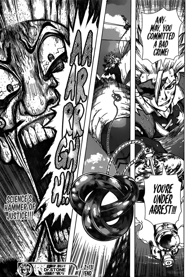Dr. Stone Chapter 131 page 17