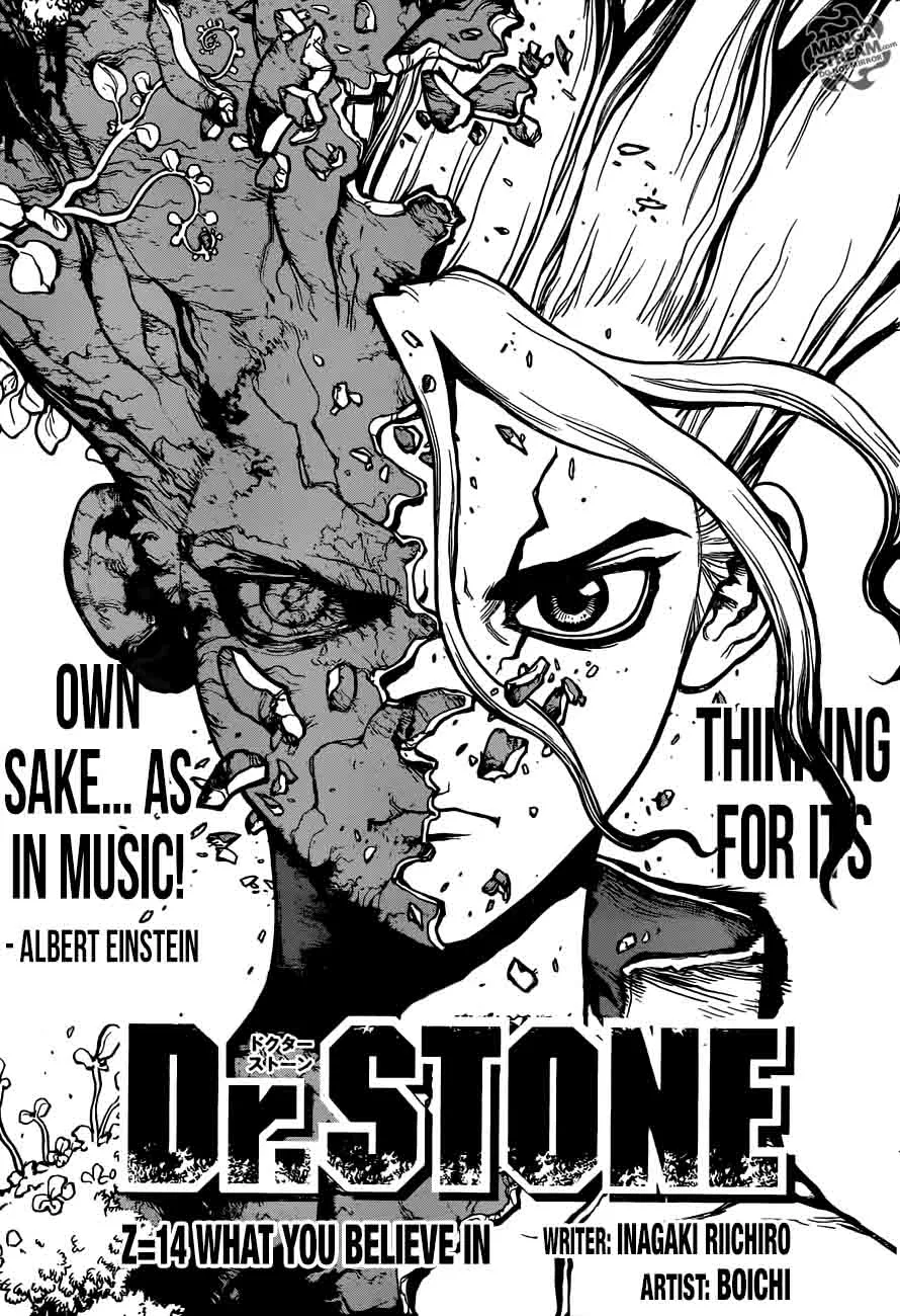 Dr. Stone Chapter 14 page 1