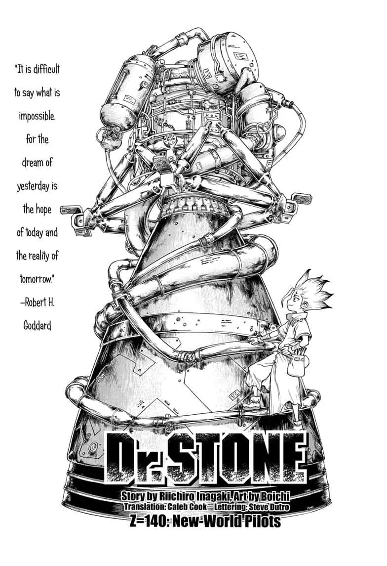 Dr. Stone Chapter 140 page 3