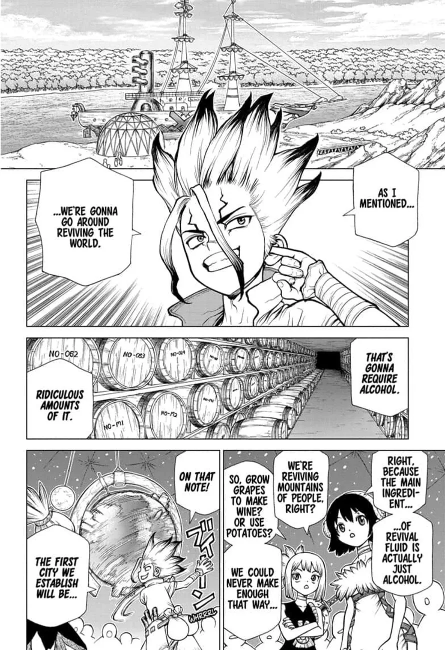 Dr. Stone Chapter 142 page 15