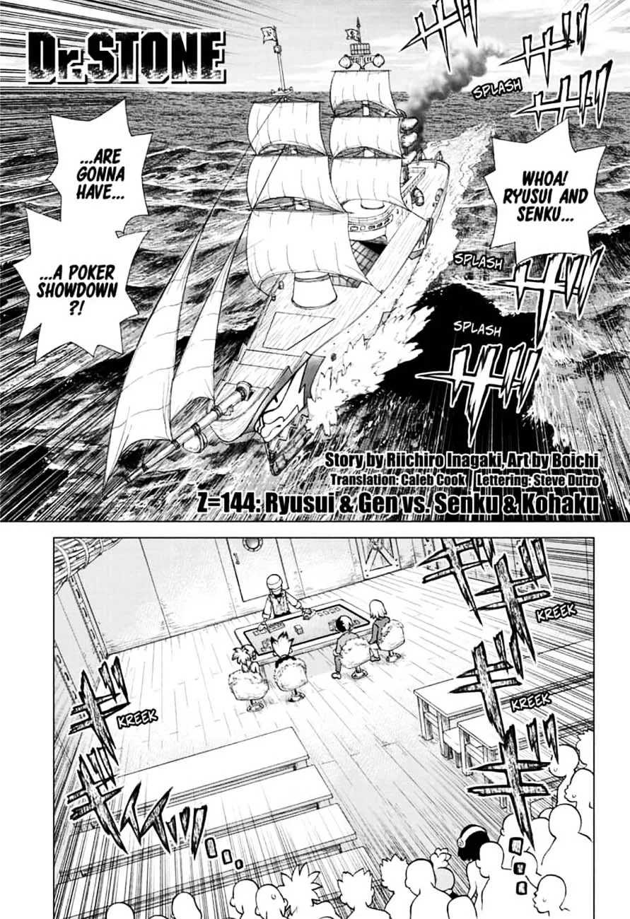 Dr. Stone Chapter 144 page 1