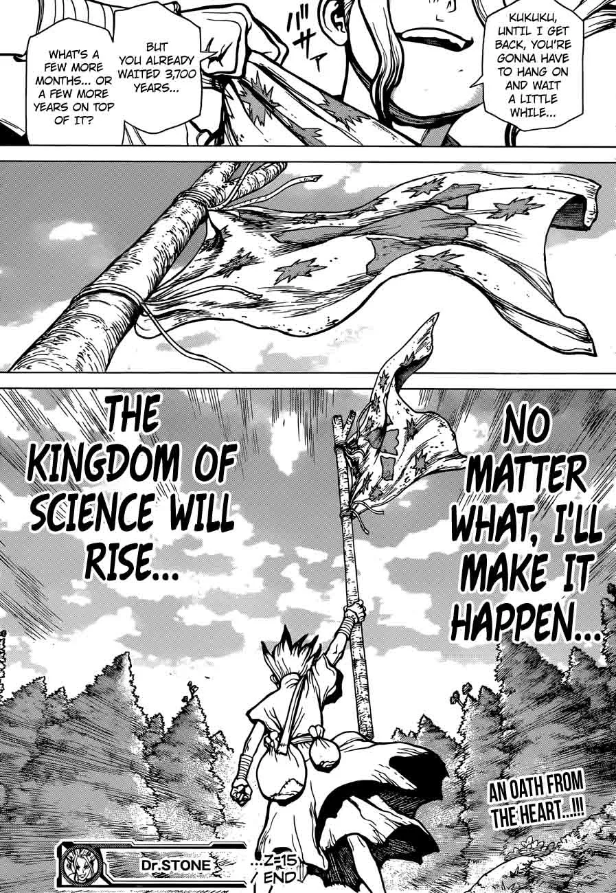 Dr. Stone Chapter 15 page 18