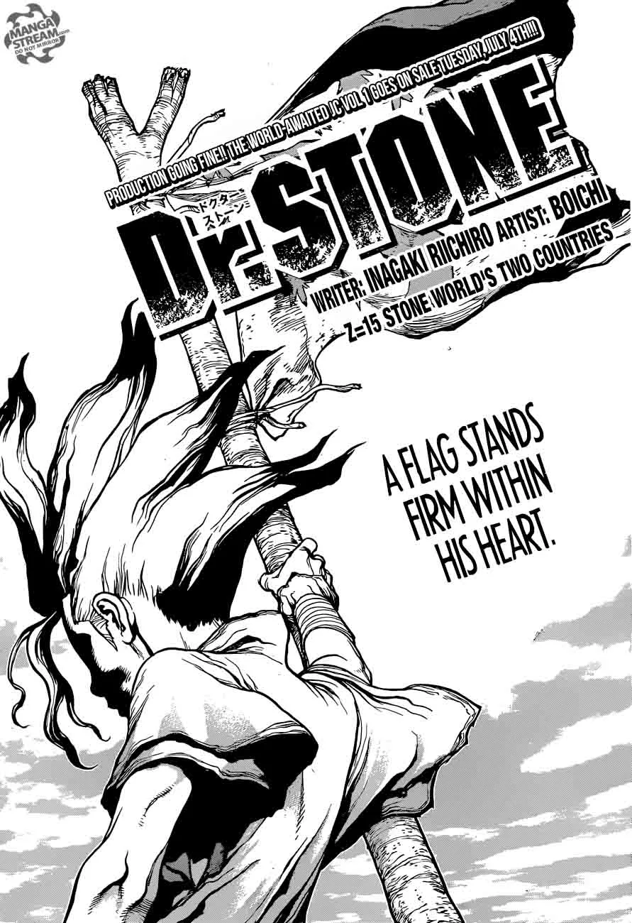 Dr. Stone Chapter 15 page 1