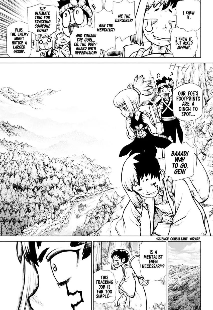 Dr. Stone Chapter 151 page 3