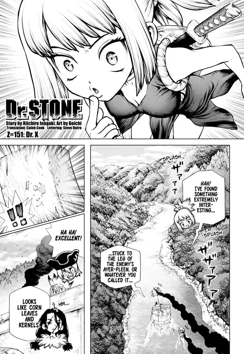 Dr. Stone Chapter 151 page 1