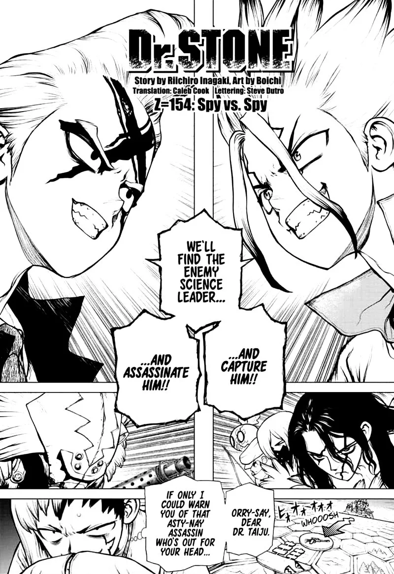 Dr. Stone Chapter 154 page 1