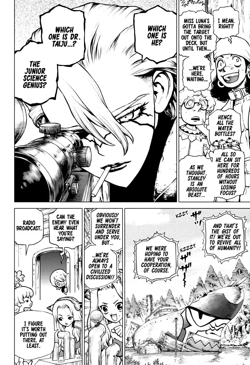 Dr. Stone Chapter 155 page 2