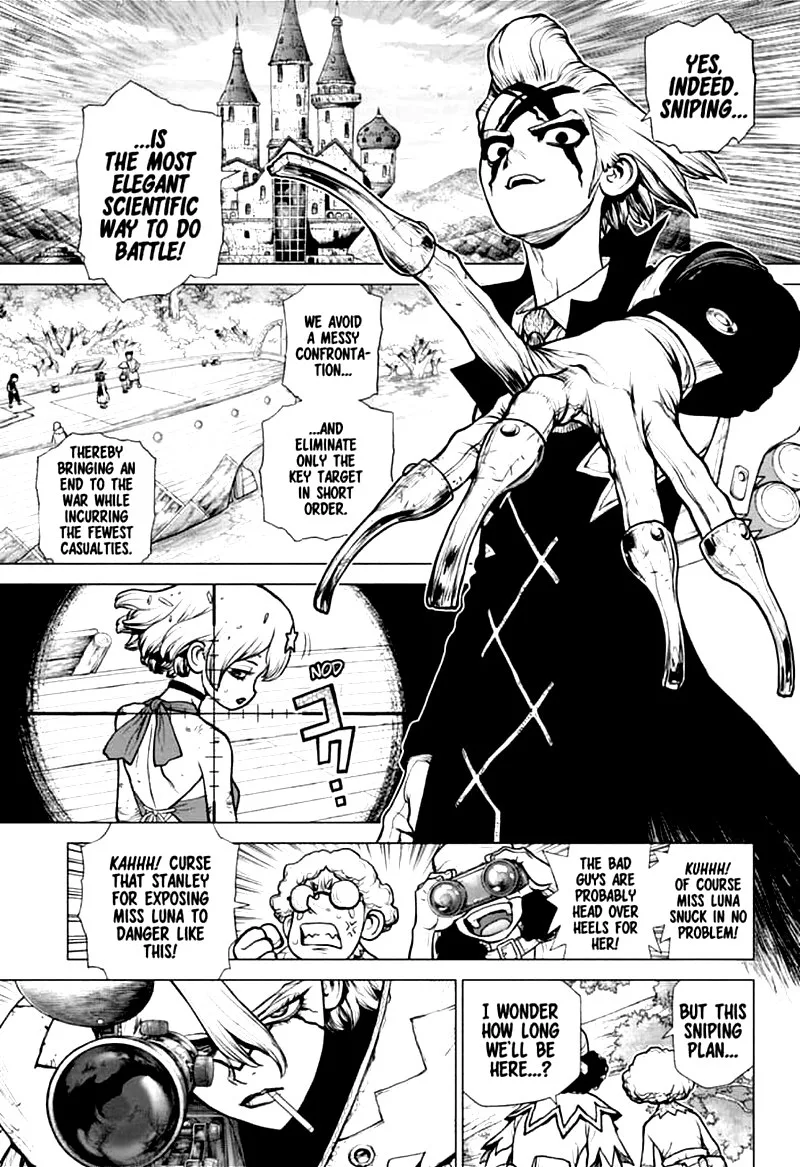 Dr. Stone Chapter 155 page 1