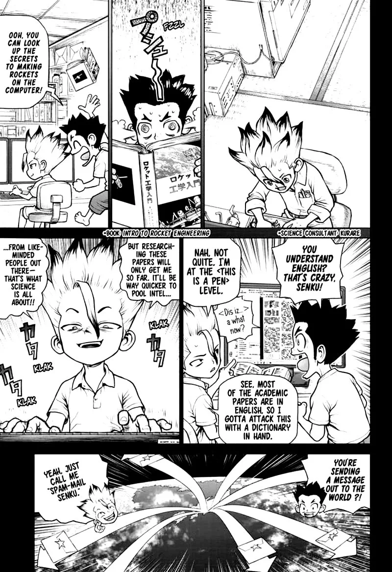 Dr. Stone Chapter 156 page 3